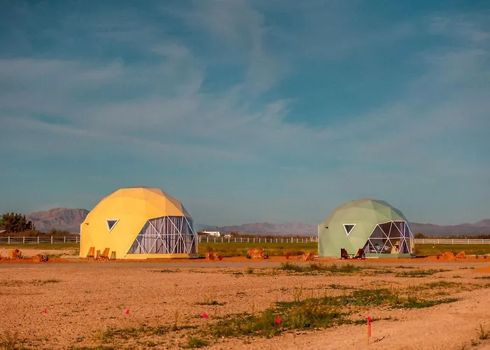 Fantastic Secluded Dome With Magnific Desert Views In Willcox, Arizona Luxury tent Willcox